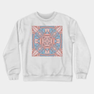 Adobe & Turquoise Crewneck Sweatshirt